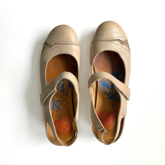 BRAKO Anatomic Collection, Spain Size 38 EU, 7.5 US, Cream Leather - Picture 3 of 17